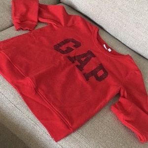 Gap Sweatshirt Size Medium w Sparkle Letters